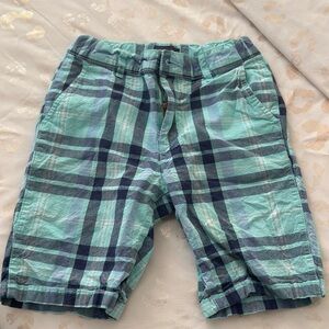 The Children's Place Plaid Shorts - Blue and Green